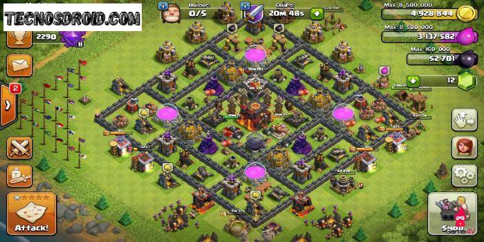 Clash Of Clans Mod Tudo Infinito 6 Mod Clash of Clans